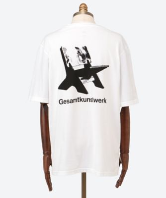 OAMC オーエーエムシー アートロゴシャツ 半袖Tシャツ OAMC（オーエーエムシー）Tシャツ・カットソー 白 サイズ:S