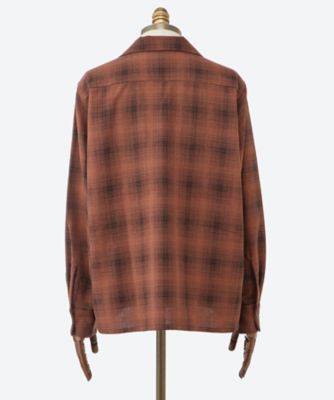 シャツ One―Up Shirt ― Wool Shadow Plaid
