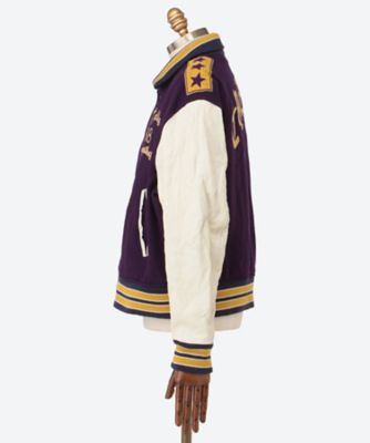 ブルゾン Lettered Jacket ― Wool Melton