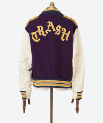 ブルゾン Lettered Jacket ― Wool Melton