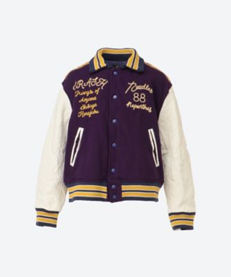 ブルゾン Lettered Jacket ― Wool Melton