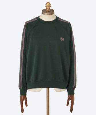 ニードルズ25SS TrackCrewNeck ShirtPolySmooth カットソー Track Crew Neck Shirt