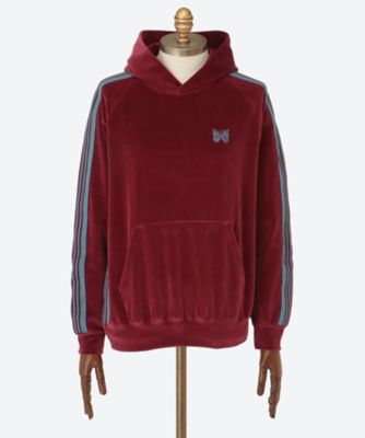 パーカー・フーディ NEEDLES Track Hoody Velour パーカー Track Hoody ― C／PE Velour