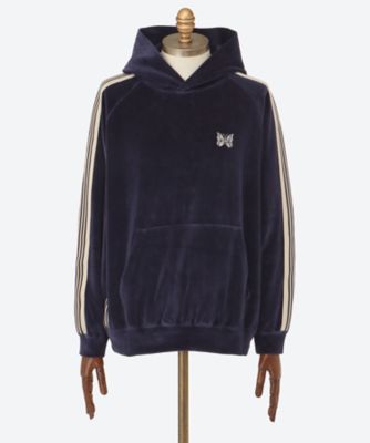 NEEDLES ニードルス TRACK HOODY ベロアパーカー サイズ2 Track Hoody - C/Pe Velour | NEEDLES