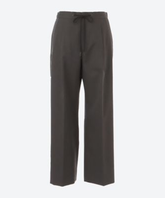 パンツ thereracs wide slacks THE RERACS│ザ・リラクス / THE EASY SLACKS WIDE(BLACK)