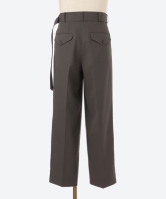 THE SLACKS　サイズ46 THE SLACKS 2TUCK WIDE/DARK NAVY/size:46