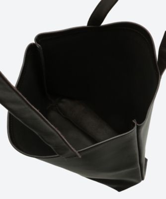 エンダースキーマ　cow bag M ブラック Hender Scheme (エンダースキーマ) cow bag M / カウバッグ M