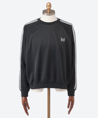 長袖カットソー Track Crew Neck Shirt ― Poly