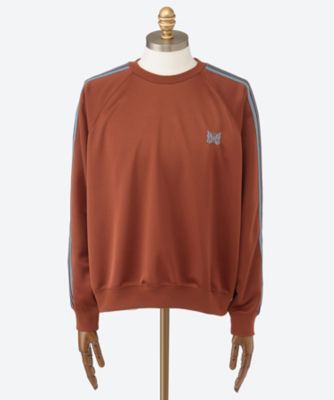 長袖カットソー Track Crew Neck Shirt ― Poly