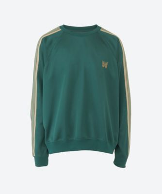 長袖カットソー Track Crew Neck Shirt ― Poly