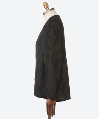 長袖カジュアルシャツ V Neck Shirt ― Rayon