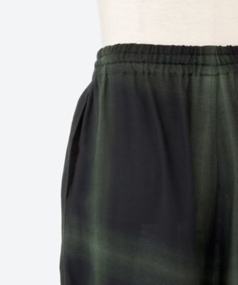 カジュアルパンツ H．D． Pant ― Rayon Plaid 26S