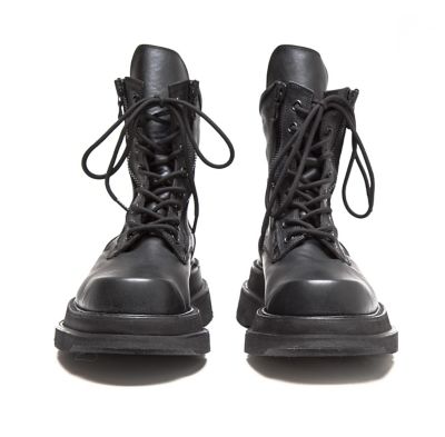 Ｗソールジップコンバットブーツ　２０ＳＳ‐Ｐ‐３８‐６８７ＦＷＭ１