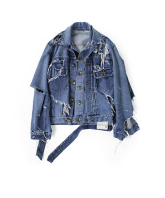 デニムブルゾン ｂｒｏｋｅｎ ｌａｙｅｒ ｄｅｎｉｍ ｂｌｏｕｓｏｎ 三越伊勢丹オンラインストア 公式