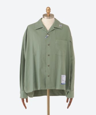 ＜三越伊勢丹/公式＞ MAISON MIHARA YASUHIRO (Men)/メゾン ミハラ ヤスヒロ シャツ 21SP 1 I06SH011 GREEN トップス【三越伊勢丹/公式】