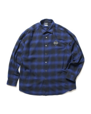 シャツ ＦＬＡＮＮＥＬ ＢＩＧ ＬＯＧＯ ＢＡＧＧＹ ＳＨＩＲＴ