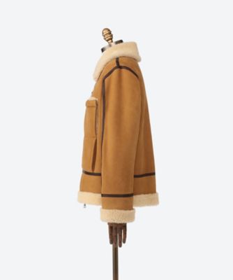 ムートンコート ｂ ３ ｓａｕ０１ ｊｋ５０１ ｃａｍｅｌ 三越伊勢丹オンラインストア 公式