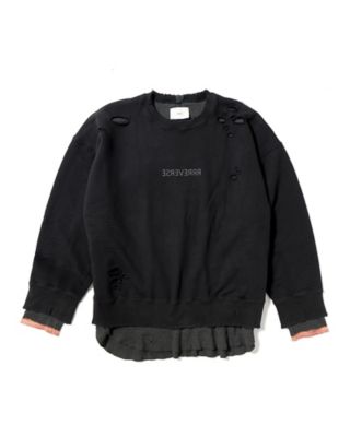 stein OVERSIZED LAYERED SWEAT LS