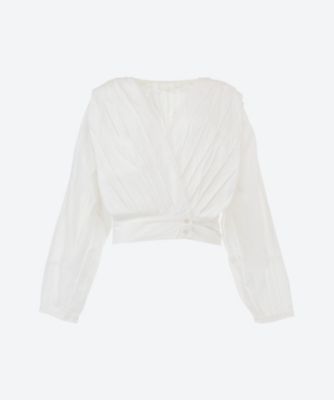 ＜SEEALL (Women)＞ＳＨＯＲＴ　ＧＡＴＨＥＲ　ＴＯＰ