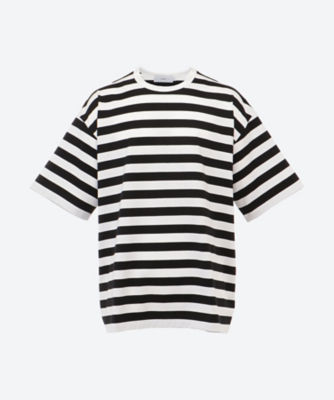 クルーネック半袖ボーダーＴシャツ Ｂｏｒｄｅｒ Ｓ／Ｓ Ｔｅｅ ＧＵ２２１ ７００２０Ｂ