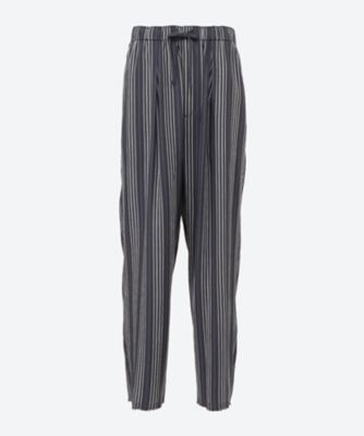 ワイドイージーパンツ ＳＴＲＩＰＥ ＷＩＤＥ ＬＥＧＧＥＤ ＥＡＳＹ ＴＲＯＵＳＥＲＳ ＹＫ２２ＳＳ０３３５Ｐ