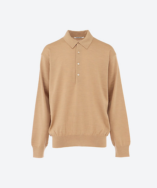 ニットポロシャツ SUPER HIGH GAUGE WOOL KNIT POLO A22AP03HK ニットポロシャツ SUPER HIGH GAUGE WOOL KNIT POLO A22AP03HK