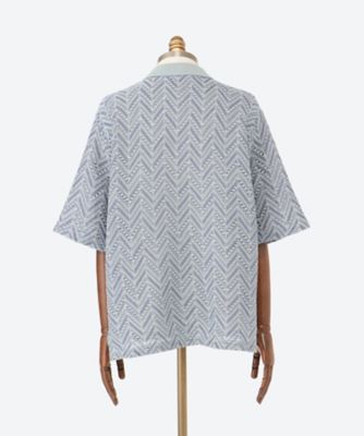 YOKE/ヨーク/HERRINGBONE MESH SHIRT S/S - シャツ/ブラウス(半袖/袖なし)