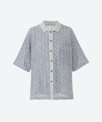 ソフトパープル YOKE/ヨーク/HERRINGBONE MESH SHIRT S/S - 通販 ...