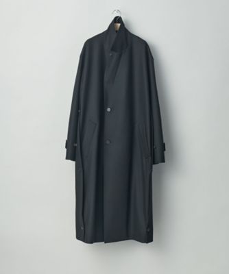 コート ＯＶＥＲＳＩＺＥＤ ＬＡＹＥＲＥＤ ＳＩＮＧＬＥ ＣＯＡＴ ...