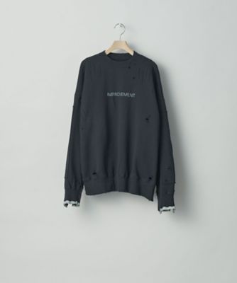 スウェット OVERSIZED REBUILD SWEAT LS ST  