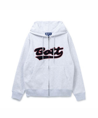 パーカー Ｓｃｒｉｐｔ Ｌｏｇｏ Ｚｉｐ Ｈｏｏｄｉｅ | ファッション