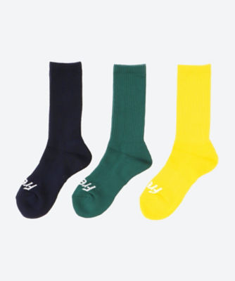 ソックス ＳＩＧＮＡＴＵＲＥ ３－ＰＡＣＫ ＳＯＣＫＳ ＦＳＷ－２３