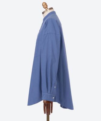シャツ　Ｏｘｆｏｒｄ　Ｏｖｅｒｓｉｚｅｄ　Ｂａｎｄ　Ｃｏｌｌａｒ　Ｓｈｉｒｔ３ＷＳＰ６－ＧＭ２３４－５００２２Ｂ