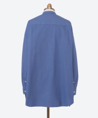 シャツ　Ｏｘｆｏｒｄ　Ｏｖｅｒｓｉｚｅｄ　Ｂａｎｄ　Ｃｏｌｌａｒ　Ｓｈｉｒｔ３ＷＳＰ６－ＧＭ２３４－５００２２Ｂ