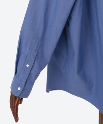シャツ　Ｏｘｆｏｒｄ　Ｏｖｅｒｓｉｚｅｄ　Ｂａｎｄ　Ｃｏｌｌａｒ　Ｓｈｉｒｔ３ＷＳＰ６－ＧＭ２３４－５００２２Ｂ