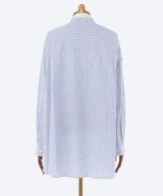 シャツ　ＣＡＮＣＬＩＮＩ　Ｌ／Ｓ　Ｏｖｅｒｓｉｚｅｄ　Ｂａｎｄ　Ｃｏｌｌａｒ　Ｓｈｉｒｔ