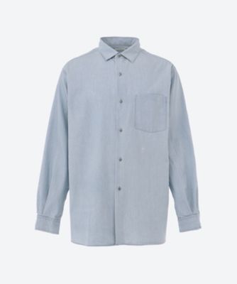 Regular Collar Chambray Shirt SUGS304 IB - clientacclimation.com