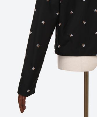 シャツ　ＳＨＴ２３ＰＦＬ　－　ＰＯＰ　ＦＬＯＷＥＲＳ　ＢＬＡＣＫ　ＦＬＯＷＥＲＳ　ＰＯＰＥＬＩＮＥ　ＳＨＴ２３　ＳＳ２４