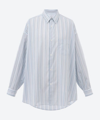 ＜Graphpaper (Men)＞シャツ　Ｂｒｏａｄ　Ｌ／Ｓ　Ｏｖｅｒｓｉｚｅｄ　４Ｗ－２０－ＧＭ２４３－５０００１ＳＴＢ