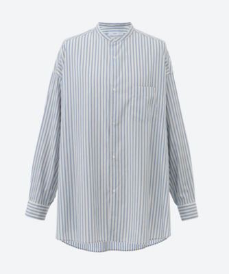 ＜Graphpaper (Men)＞シャツ　Ｂｒｏａｄ　Ｌ／Ｓ　Ｏｖｅｒｓｉｚｅｄ　４Ｗ－２２－ＧＭ２４３－５０００２ＳＴＢ