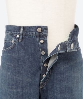 デニムパンツ　Ｓｅｌｖａｇｅ　Ｄｅｎｉｍ　ＦｉｖｅＰｏｃｋｅｔ　ＷｉｄｅＳｔｒａｉｇｈｔ　Ｐａｎｔｓ　４Ｗ－３１－ＧＵ２４３－４０１８４ＤＢ