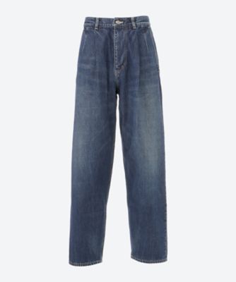 ＜Graphpaper (Men)＞デニムパンツ　Ｓｅｌｖａｇｅ　Ｄｅｎｉｍ　Ｔｗｏ　Ｔｕｃｋ　Ｔａｐｅｒｅｄ　Ｐａｎｔｓ　４Ｗ－３３－ＧＵ２４３－４０１８７ＤＢ