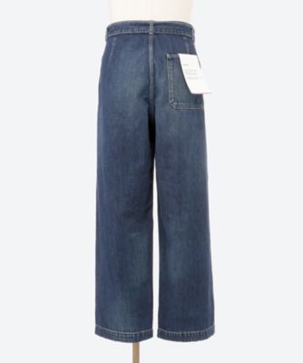 デニムパンツ　Ｓｅｌｖａｇｅ　Ｄｅｎｉｍ　Ｂｅｌｔｅｄ　Ｐａｎｔｓ　４Ｗ－３７－ＧＵ２４３－４０１９２ＤＢ