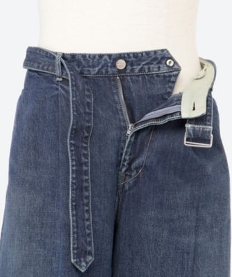 デニムパンツ　Ｓｅｌｖａｇｅ　Ｄｅｎｉｍ　Ｂｅｌｔｅｄ　Ｐａｎｔｓ　４Ｗ－３７－ＧＵ２４３－４０１９２ＤＢ