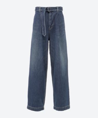 ＜Graphpaper (Men)＞デニムパンツ　Ｓｅｌｖａｇｅ　Ｄｅｎｉｍ　Ｂｅｌｔｅｄ　Ｐａｎｔｓ　４Ｗ－３７－ＧＵ２４３－４０１９２ＤＢ