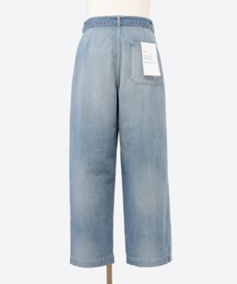 デニムパンツ Selvage Denim Belted