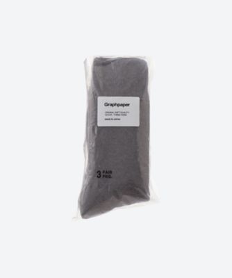 靴下　Ｇｒａｐｈｐａｐｅｒ　３－Ｐａｃｋ　４Ｗ－４７－ＧＵ２４３－９０２３２Ｂ