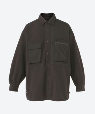 ＜FreshService (Men)＞シャツ　ＳＹＮＴＨＥＴＩＣ　ＦＬＥＥＣＥ　ＳＨＩＲＴ　４Ｗ－３０－ＦＳＣ２４３－３００９４