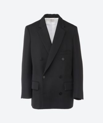 ＜OVERCOAT (Men)＞ジャケット　Ｗｏｏｌ　Ｔｒｉｃｏｔｉｎｅ　Ｄｏｕｂｌｅ－ｂｒｅａｓｔｅｄ　Ｊａｃｋｅｔ　２４Ｗー６―Ｆ２４Ｊ０４―ＤＷＧＭ