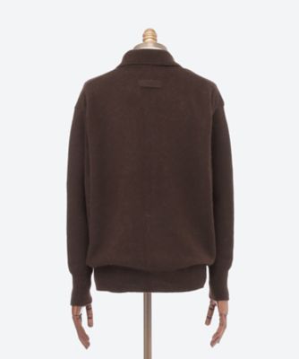 y*m様 stein Alpaca Knit Collared Cardigan y*m様 stein Alpaca Knit Collared Cardigan